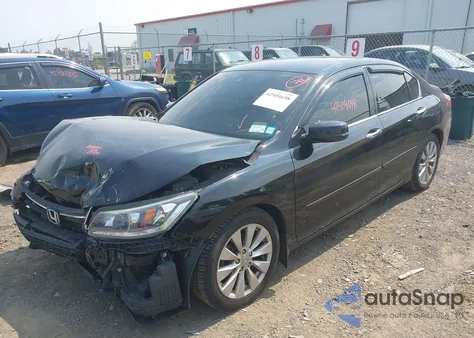 2015 Honda Accord Ex-L V-6 from USA, damaged, VIN 1HGCR3F80FA014373